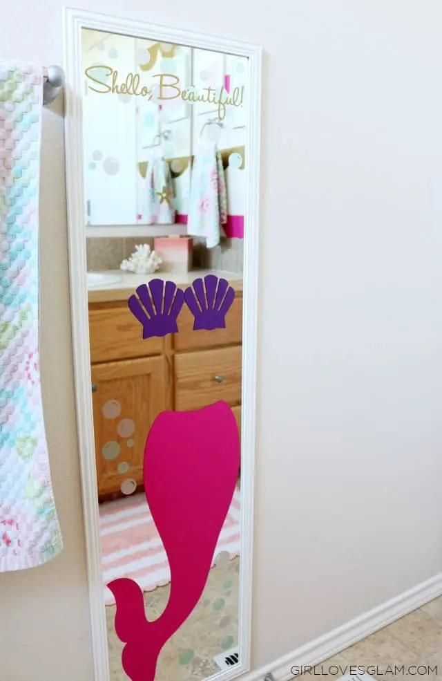 Mermaid Mirror on www.girllovesglam.com