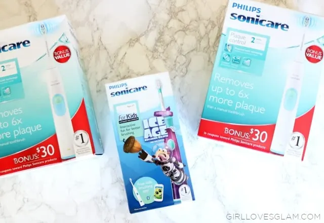 Sonicare Toothbrushes for the Family on www.girllovesglam.com