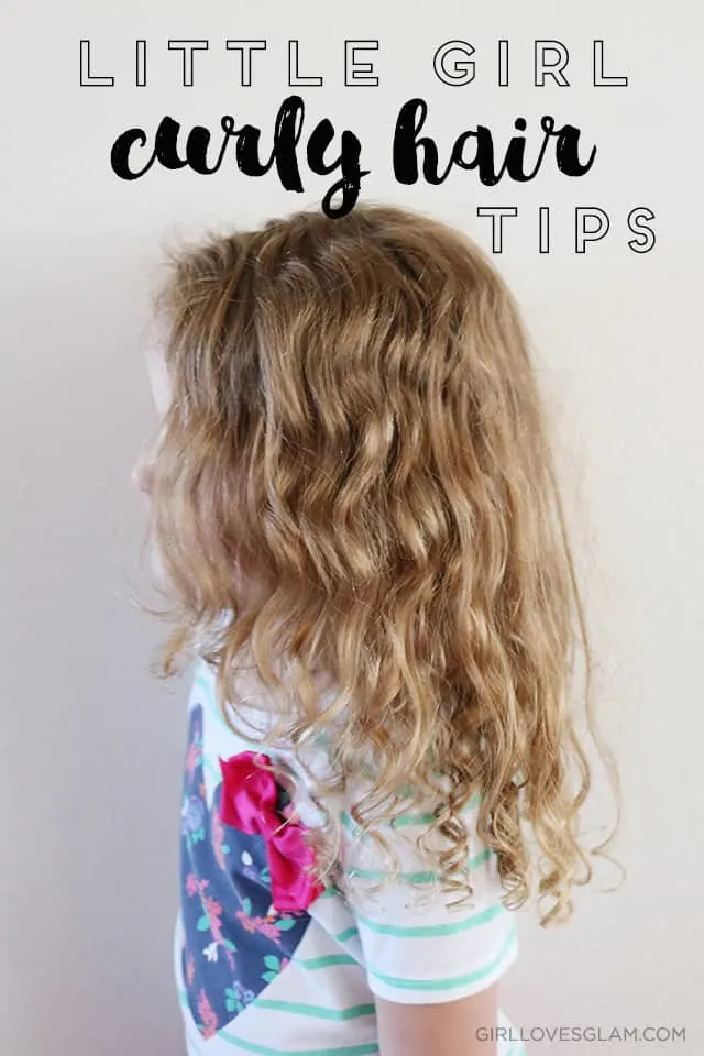 How to take care of little girl curly hair VIDEO - Girl Loves Glam