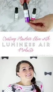 Creating Flawless Skin with Luminess Air Products on www.girllovesglam.com