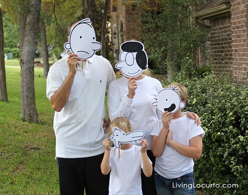 Diary of a Wimpy Kid Family Halloween Costume