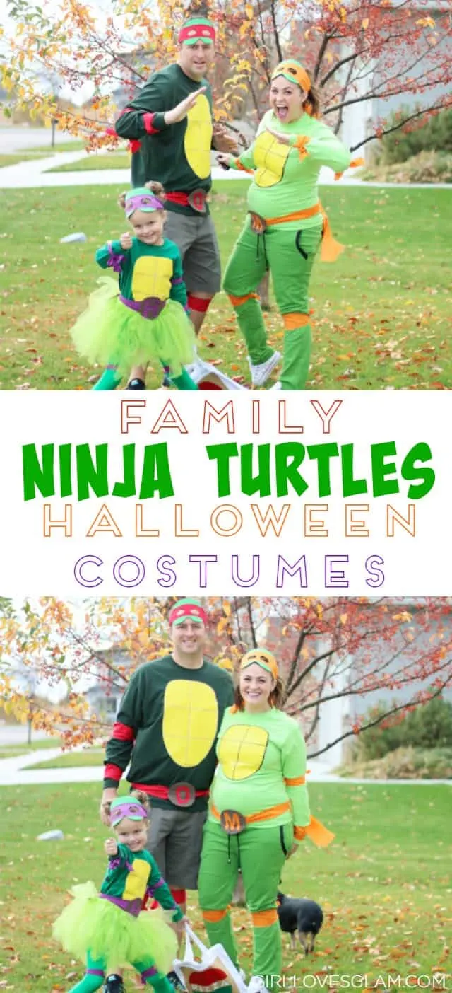 DIY No Sew Ninja Turtle Costume for Girls! - Girl Loves Glam