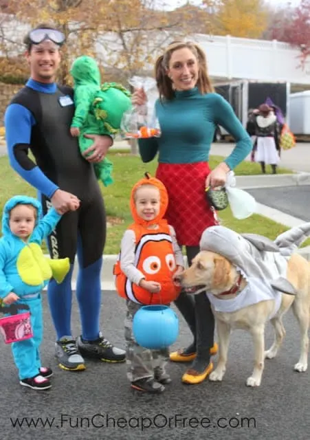 Finding Nemo Family Halloween Costume