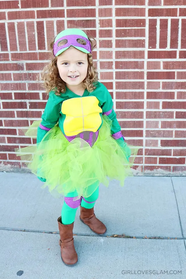 DIY Girls' Ninja Turtle Costumes- with TUTUS! — PACountryCrafts