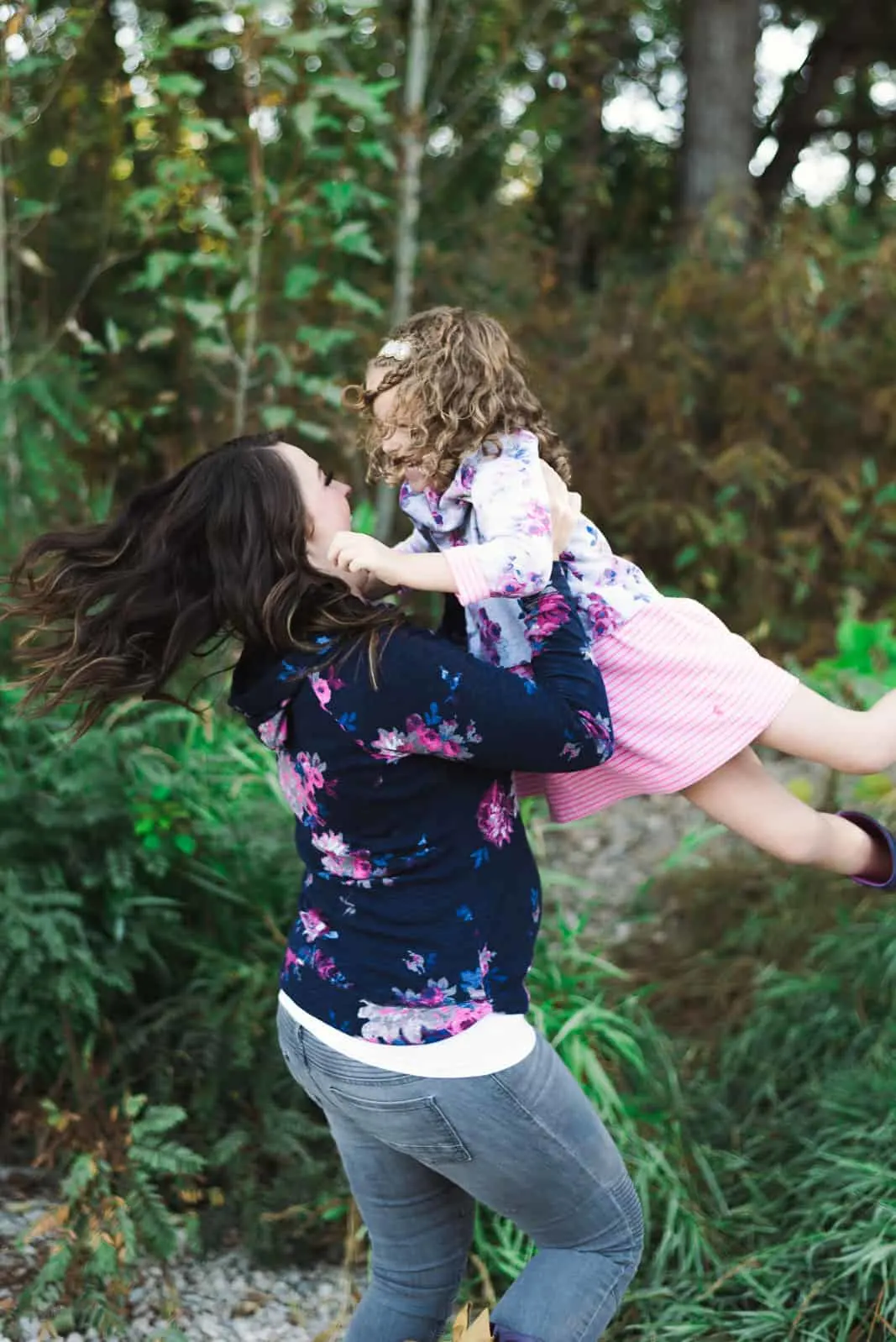 Mother Daughter Floral Casual Look on www.girllovesglam.com