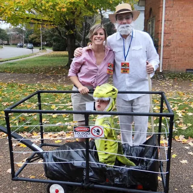 Jurassic Park Family Halloween Costume