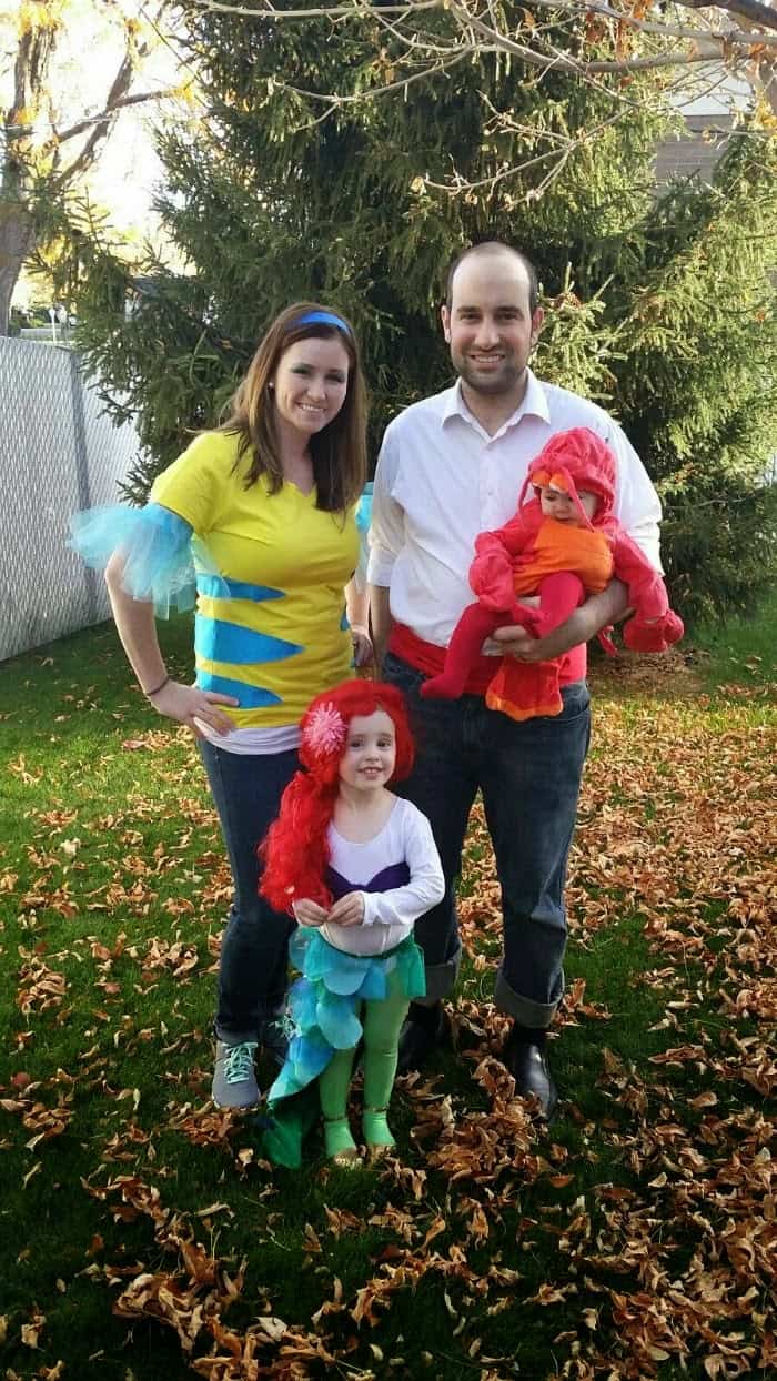 Little Mermaid Family Halloween Costume