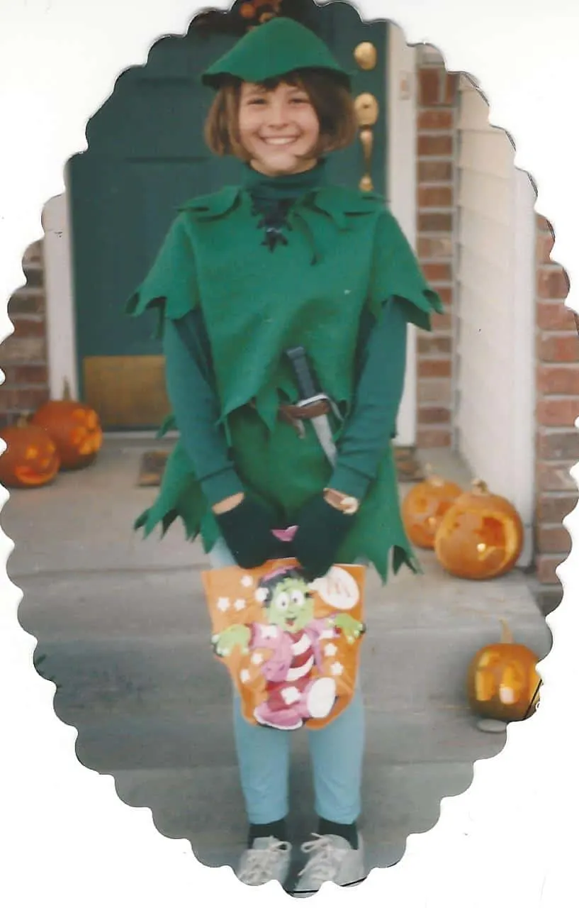 Peter Pan Costume on www.girllovesglam.com