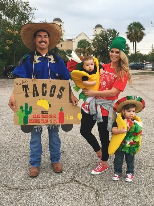 Taco Family Halloween Costume