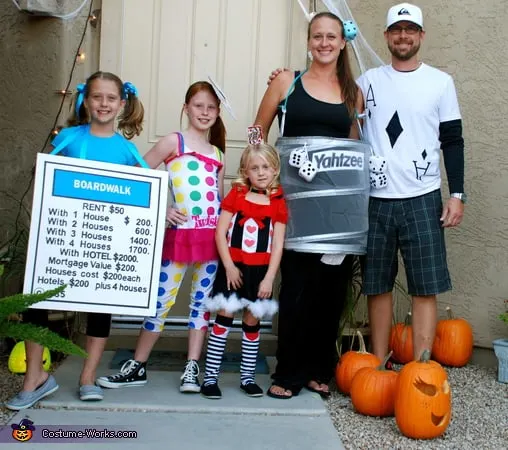 Family Game Night Family Halloween Costume