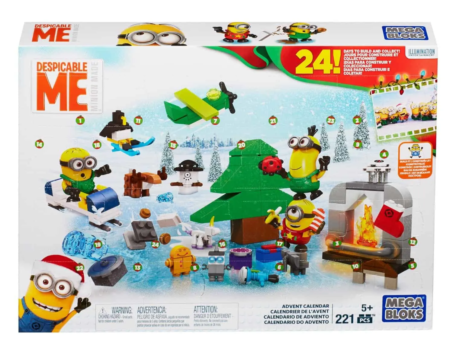 Despicable Me Mega Bloks Advent Calendar