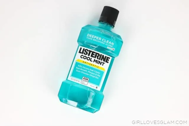 Listerine Cool Mint on www.girllovesglam.com