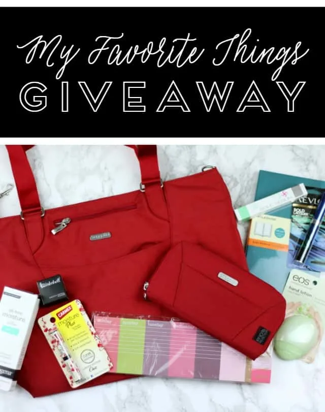 My Favorite Things Giveaway on www.girllovesglam.com