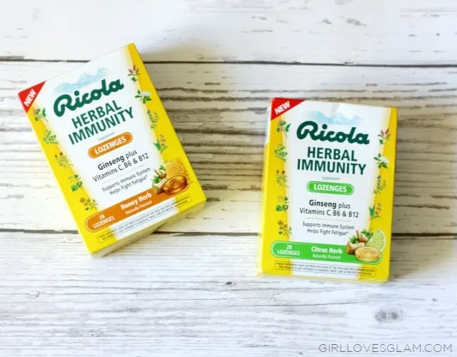 Ricola Herbal Immunity Drops on www.girllovesglam.com