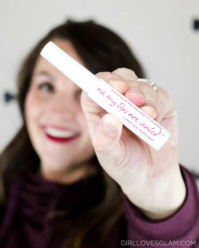 Know Cosmetics Lip Sealer on www.girllovesglam.com