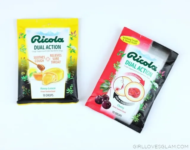 Ricola Dual Action in Honey Lemon and Cherry on www.girlloveglam.com #swissherbs