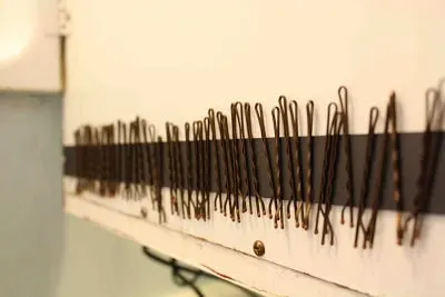 Magnetic Strip for Bobby Pins on www.girllovesglam.com