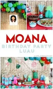 Moana Birthday Party Luau on www.girllovesglam.com