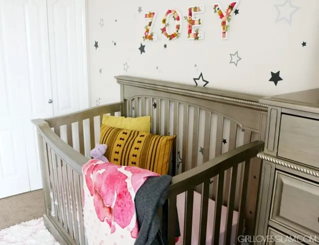 Baby Nursery Decor on www.girllovesglam.com