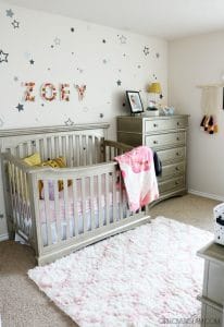 Beautiful Nursery Decor on www.girllovesglam.com