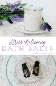 Stress Relieving Bath Salts on www.girllovesglam.com