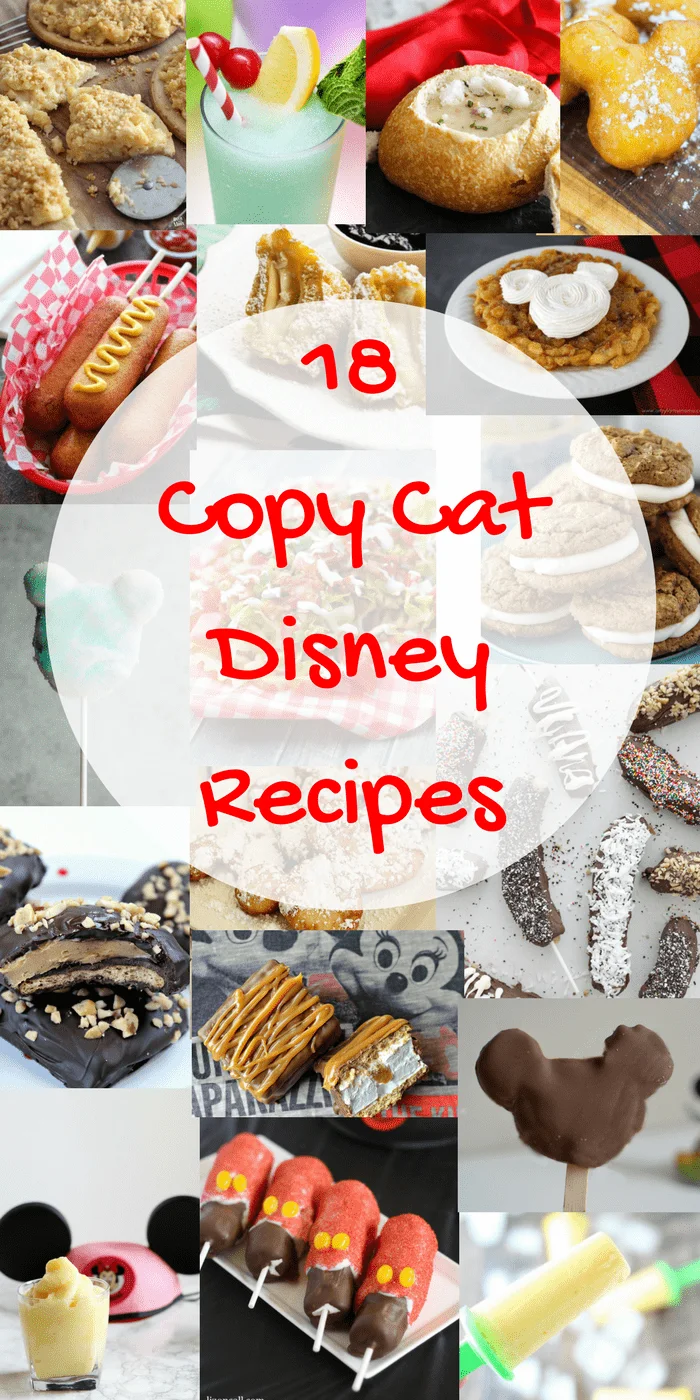 18 Copycat Disney Recipes on www.girllovesglam.com