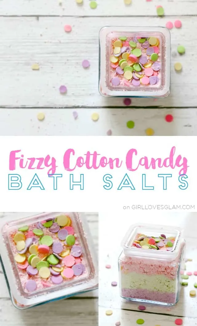 Fizzy Cotton Candy Bath Salts on www.girllovesglam.com