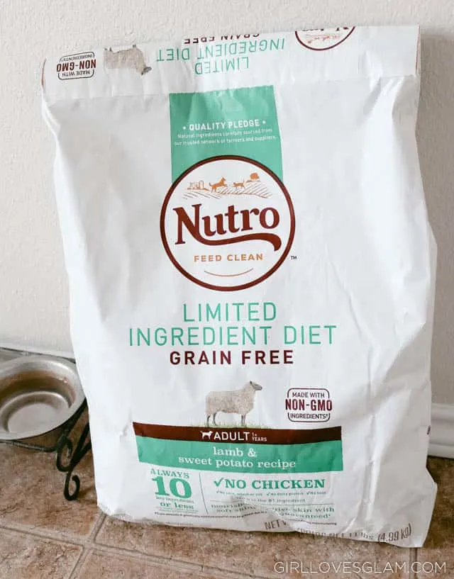 Nutro Dog Food on www.girllovesglam.com