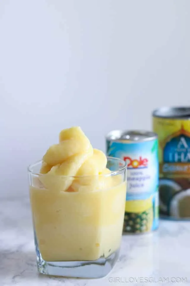 Paleo Dole Whip Recipe on www.girllovesglam.com