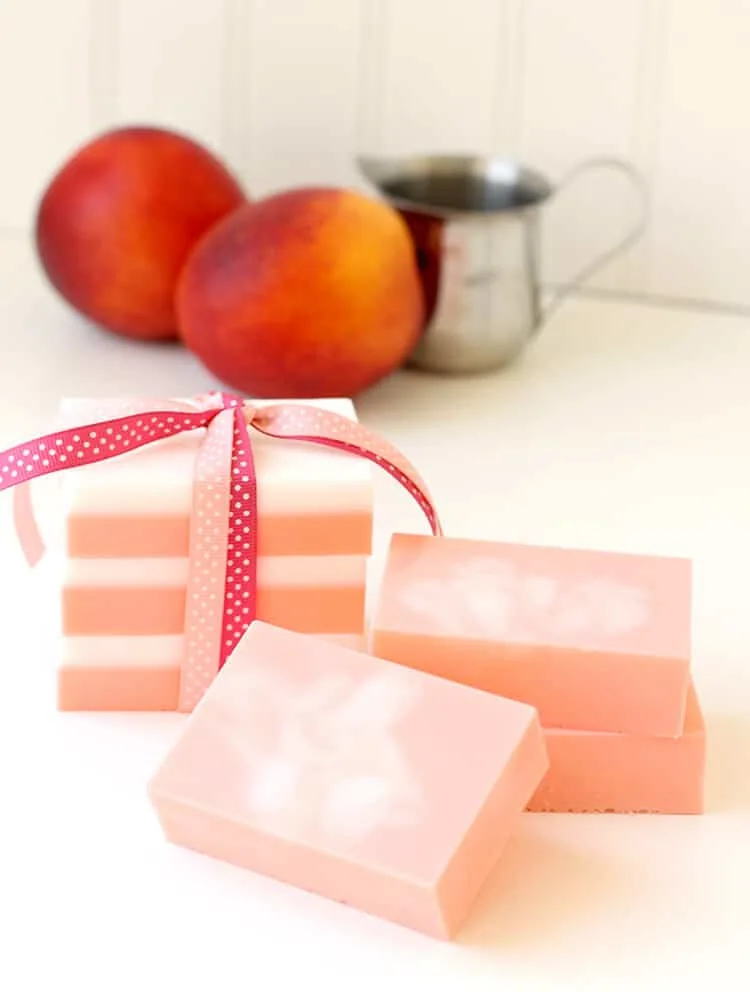 Peaches and Cream Soap Gift Idea on www.girllovesglam.com