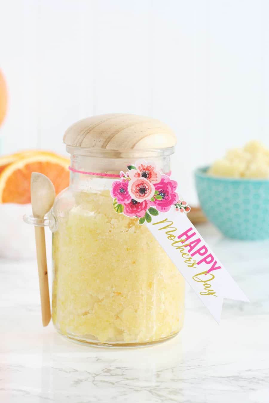 Tropical Orange Vanilla Sugar Scrub Gift Idea