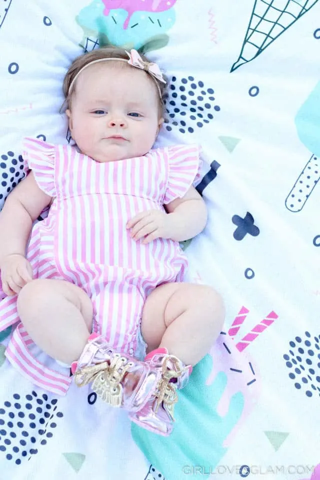 Darling Baby Romper on www.girllovesglam.com