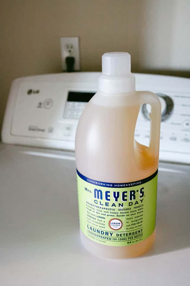 Mrs. Meyers Clean Day Laundry Soap on www.girllovesglam.com