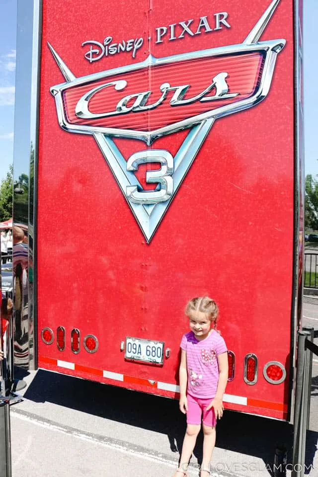 Cars 3 Tour on www.girllovesglam.com