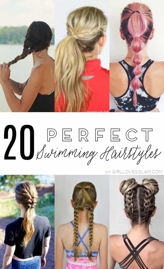 20 Perfect Swimming Hairstyles on www.girllovesglam.com