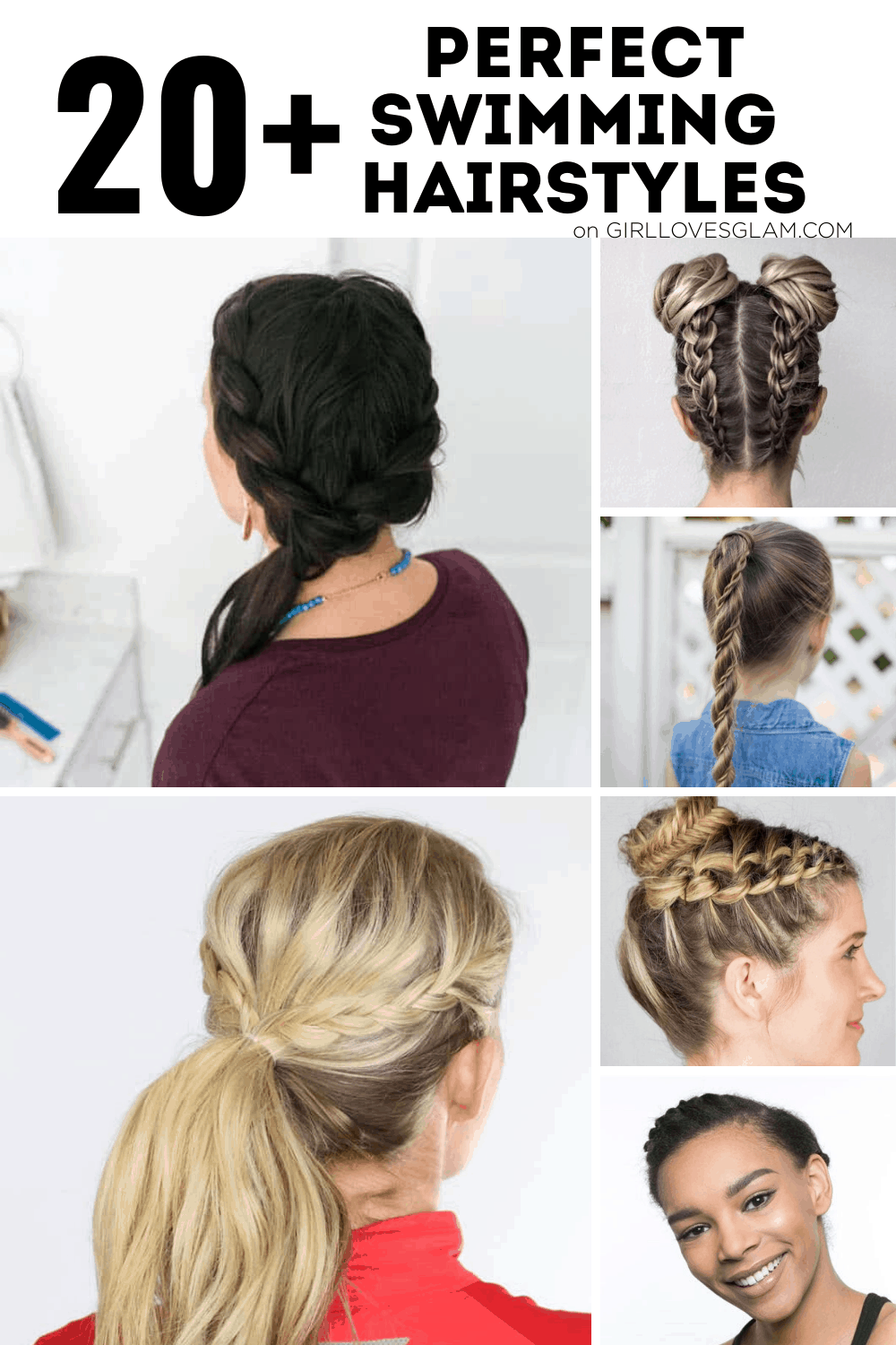 20 Perfect Swimming Hairstyles