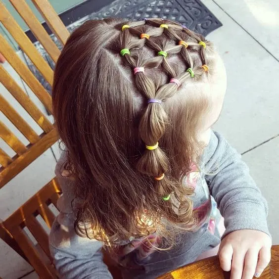 Toddler Web Hairstyle