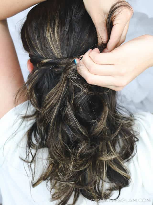 How To Curl Your Hair With A Wand - Poor Little It Girl