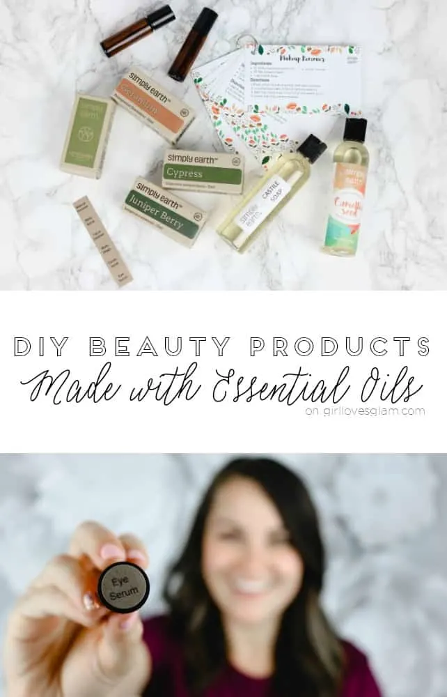 DIY Beauty Products Made with Essential Oils on www.girllovesglam.com