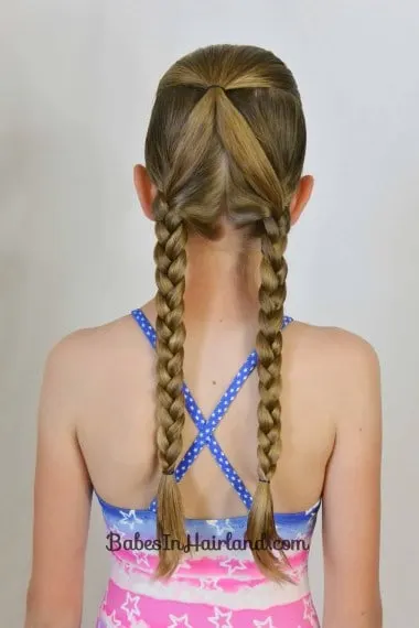 Swimming Braided Pigtails