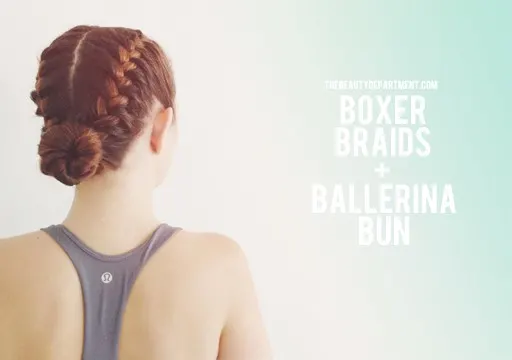 Swimming Boxer Braids