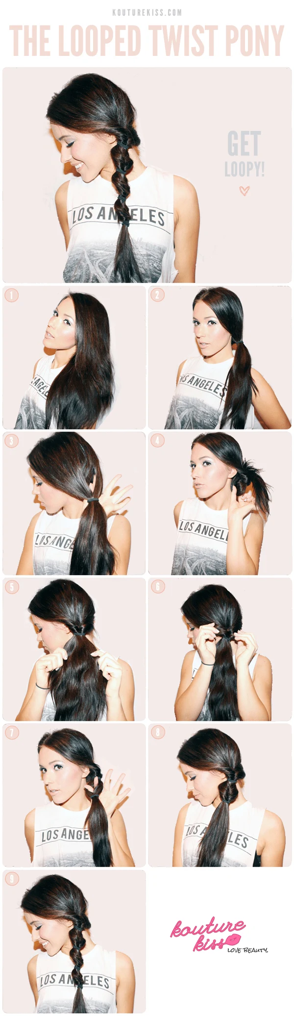 Loop Twist Ponytail