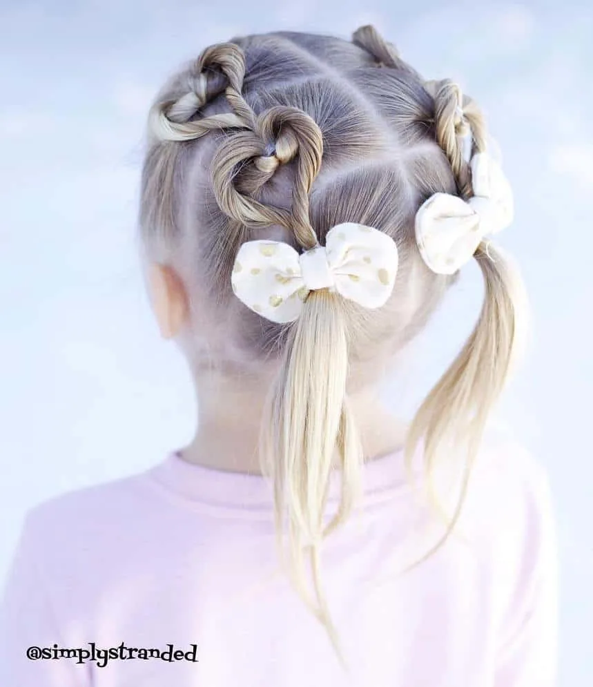 Criss Cross Pigtails - Cute Girls Hairstyles