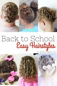 Back to School Hairstyles Easy Ideas on www.girllovesglam.com