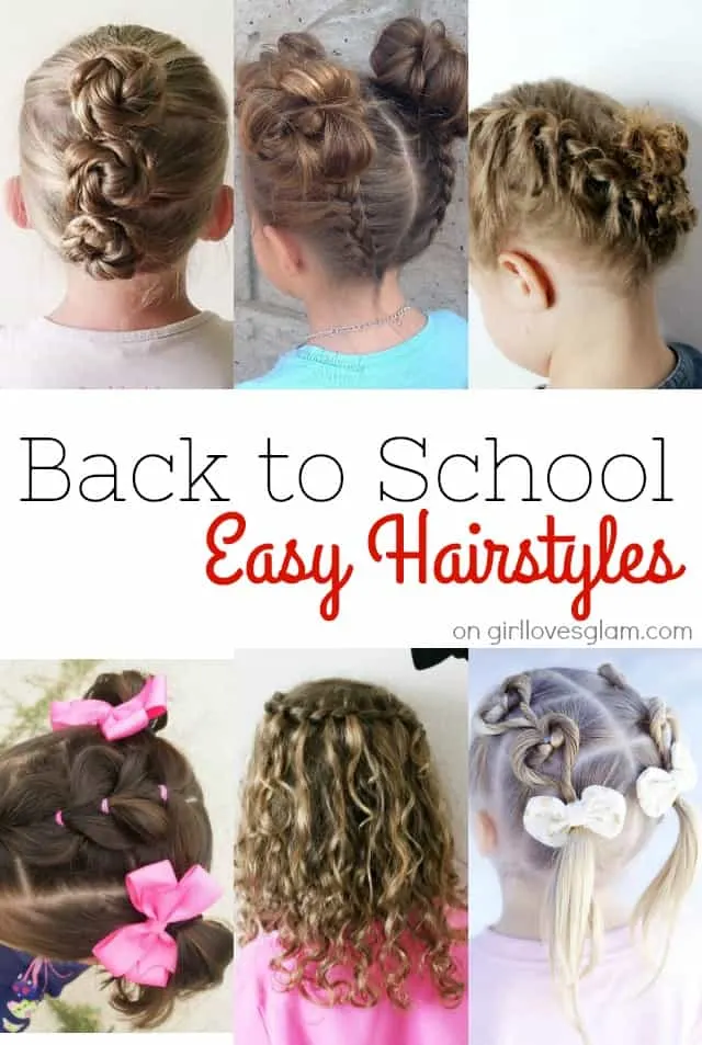 5 Simple Hairstyles for Girls - My Frugal Adventures-smartinvestplan.com