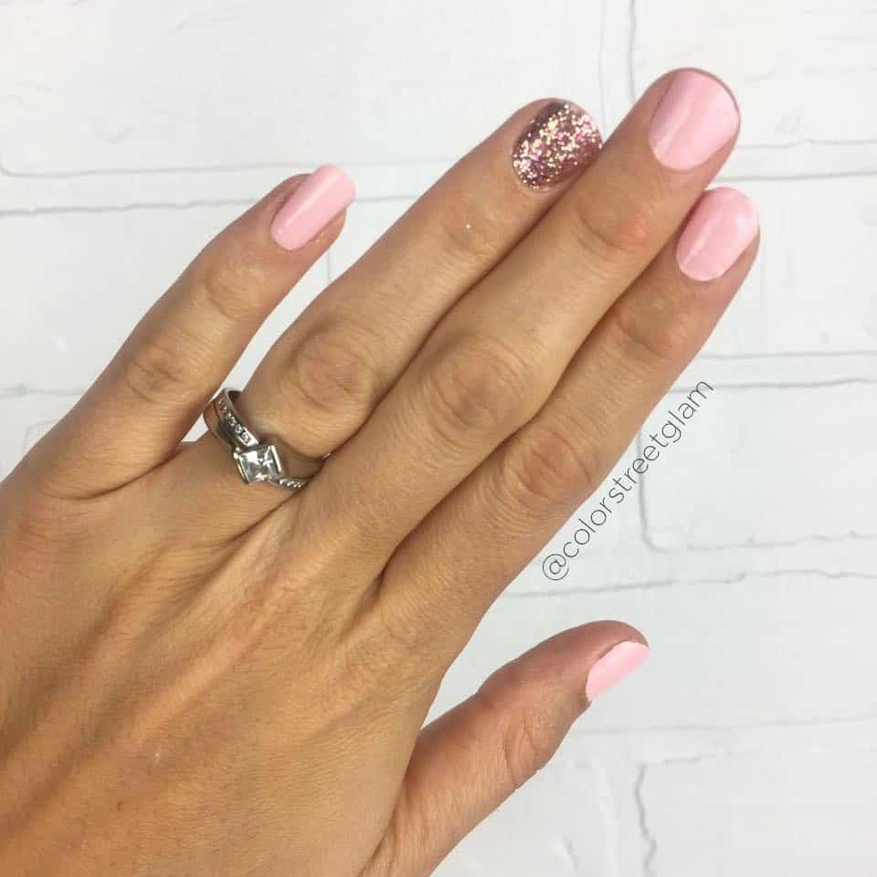 What is Color Street Nails Charleston Blush and Tokyo Lights
