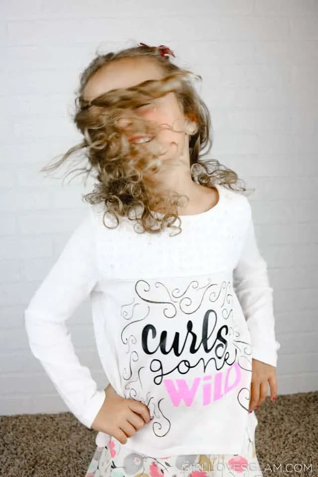 Curls Gone Wild Shirt on www.girllovesglam.com