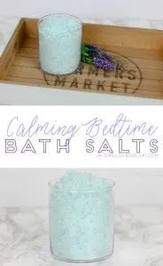 Calming Bedtime Bath Salts on www.girllovesglam.com