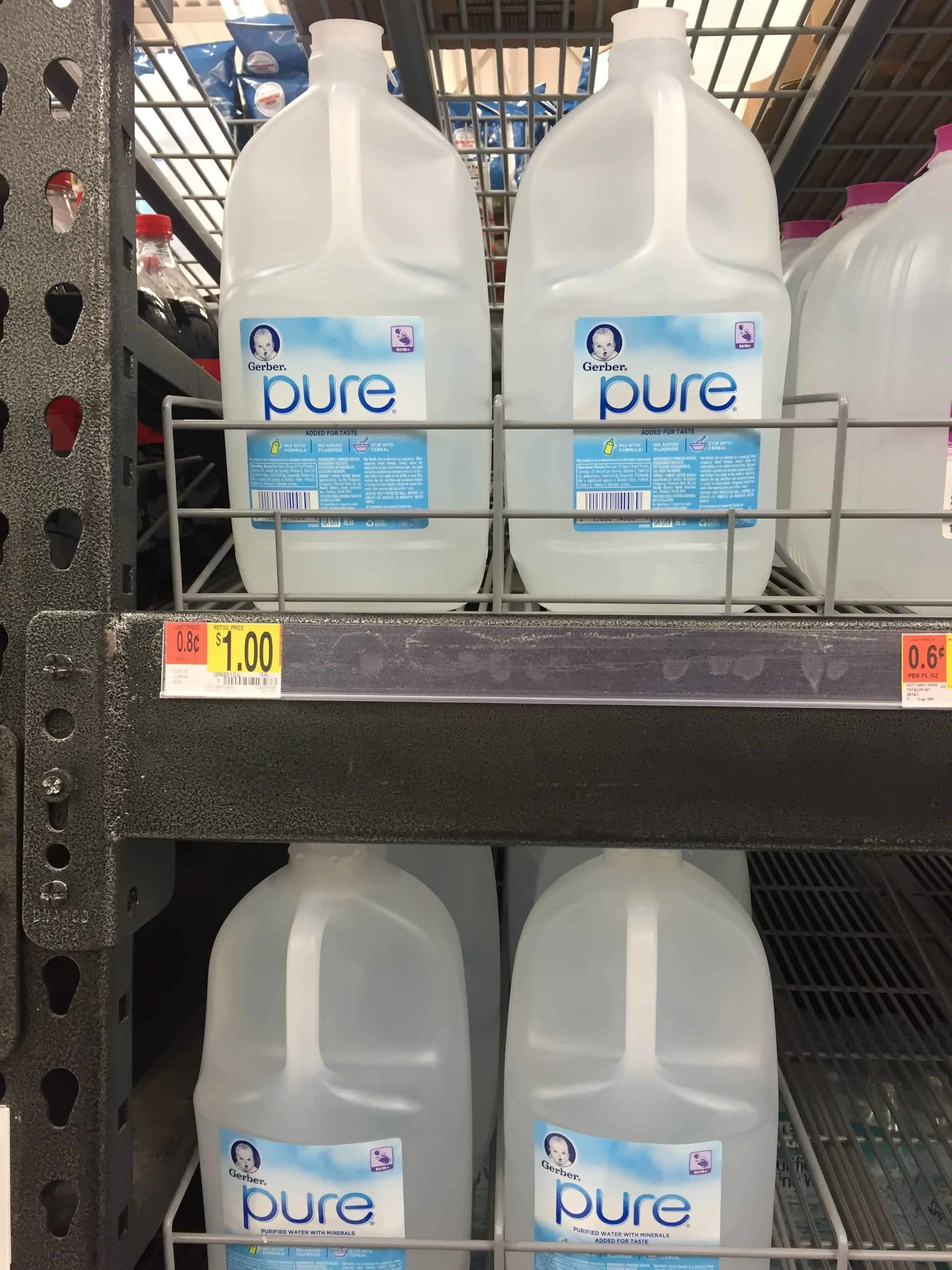 Gerber® Pure® Water at walmart