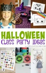 Halloween Class Party Ideas on www.girllovesglam.com